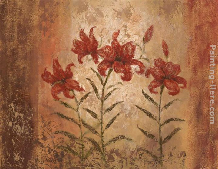 The Lily Style painting - Vivian Flasch The Lily Style art painting